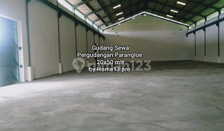 Gudang Sewa Kompleks Pergudangan Parangloe Indah Makassar