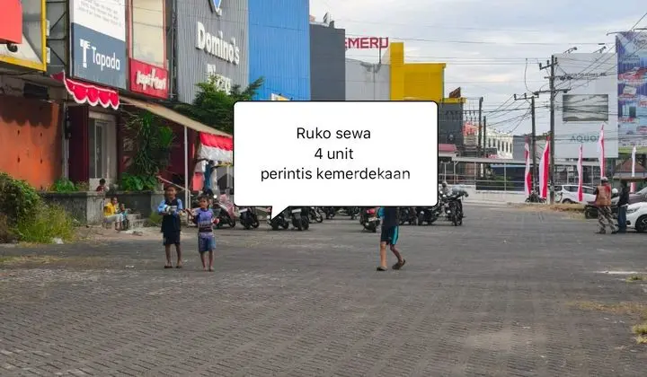 Ruko Sewa Jl Perintis Kemerdekaan Makassar 4 Unit Ruko