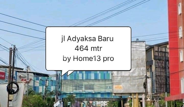 Lokasi Sewa Jl Adyaksa Baru Dekat Mall Panakukang Boulevard Pettarani