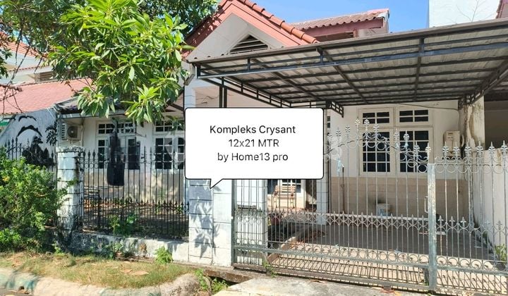 Rumah Kompleks Crysant Panakukang Dekat Jl Boulevard Pettarani