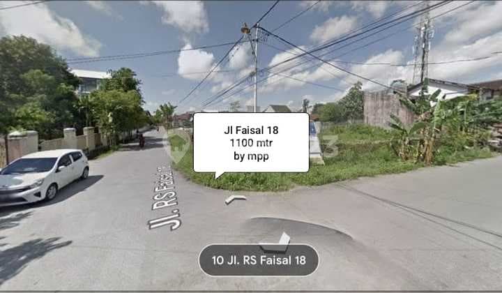 Tanah Jl Faisal Makassar 1100 Mtr Dekat Pettarani Panakukang Hertasning Pengayoman
