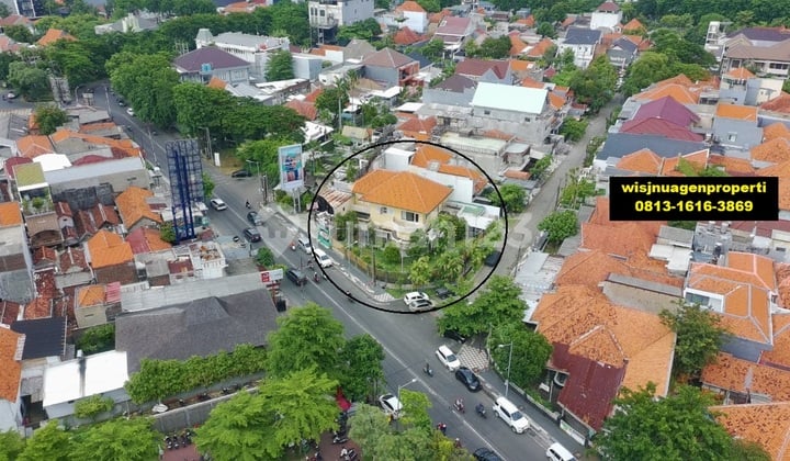 Rumah Huk Tengah Kota Surabaya Darmo Wonokromo bisa Usaha