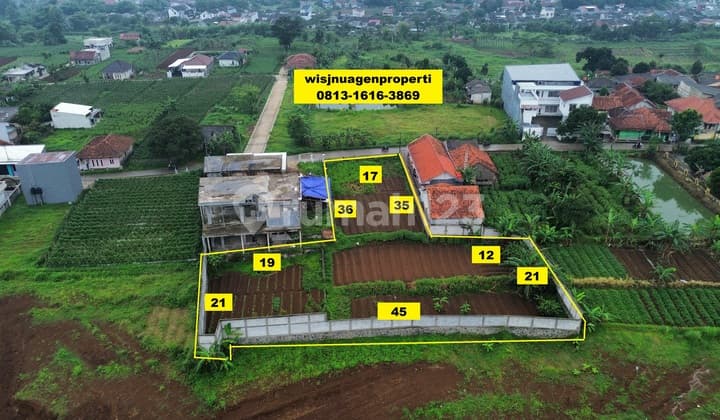 Cheap Dramaga Land Near Dramaga Ring Road For Investors