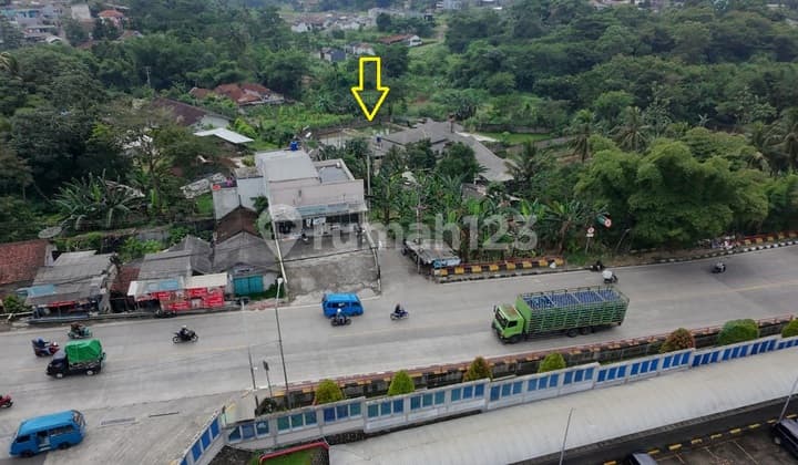 Tanah Murah Dekat Tol Caringin dan Jalan Raya Sukabumi Untuk Villa Workshop Industri Kecil