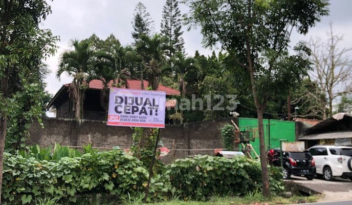 Murah Tanah Bonus Bangunan di Pinggir Jalan Raya Cipanas cianjur