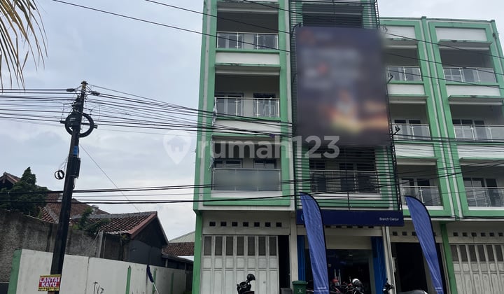 Ruko 4 Lantai Strategis Cocok untuk Bisnis di Pusat Kota Cianjur