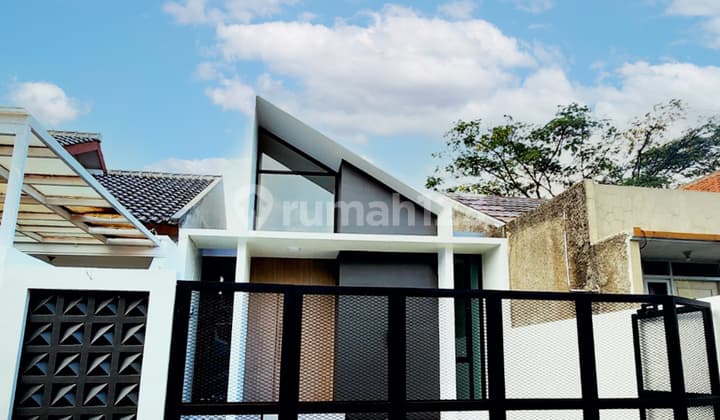 Rumah Estetik Gaya Skandinavian di Padasuka Cimahi