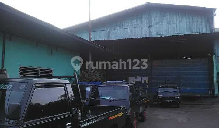 Tanah dan Bangunan Gudang Lokasi Strategis di Jl. Raya Bekasi
