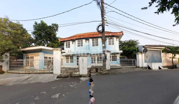 Tanah Ada Bangunan Pinggir Jalan Utama Dekat Toll Jatibening Bekasi