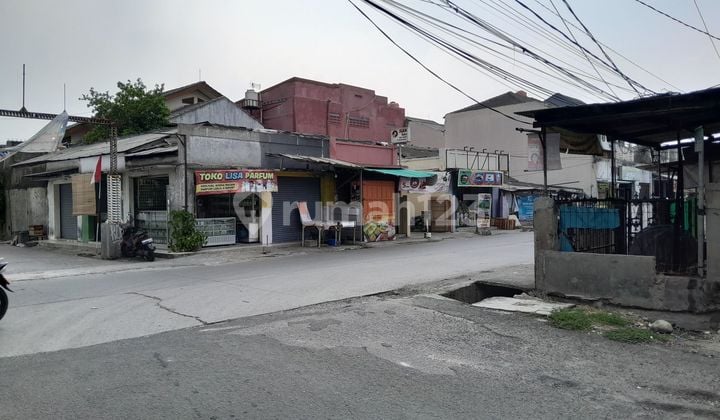 Dijual Rumah dan Kios Pinggir Jalan Harapan Jaya Bekasi