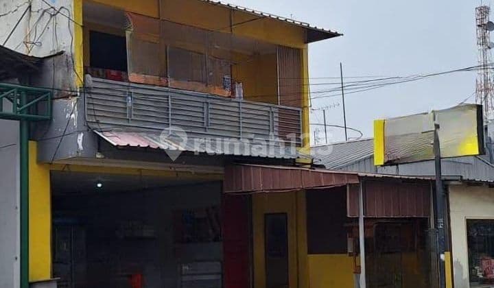 Ruko 2 Lantai Lokasi Pinggir Jalan Raya Karang Satria Bekasi