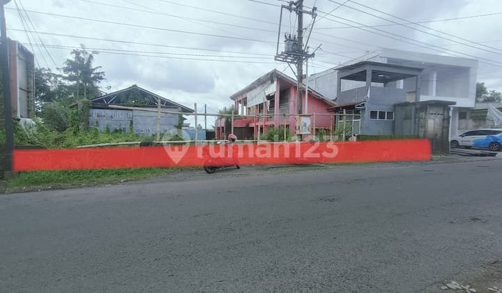 Tanah Kosong Strategis Pinggir Jalan Raya Tambaksogra Purwokerto Banyumas