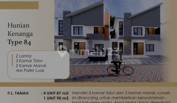 Rumah Baru 2 Lantai Sumampir Dekat Kampus Unsoed Purwokerto