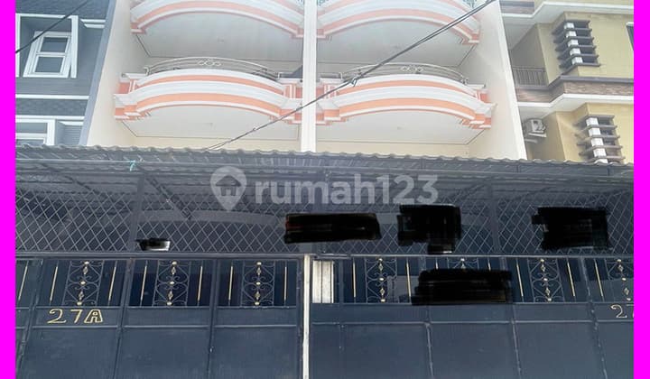 Dhyana Twin Ruko for Rent, Size 8x22m, 3 Floors, Jelambar