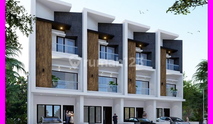 Dhyana Rumah baru uk 4x15m bangunan bagus di komplek kavling polri