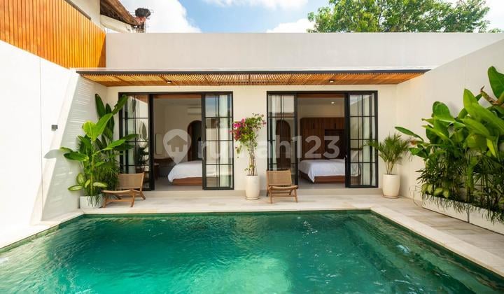 For Lease: Brand New 2-Unit Modern Villas at Jl. Muding, Kerobokan, Badung.