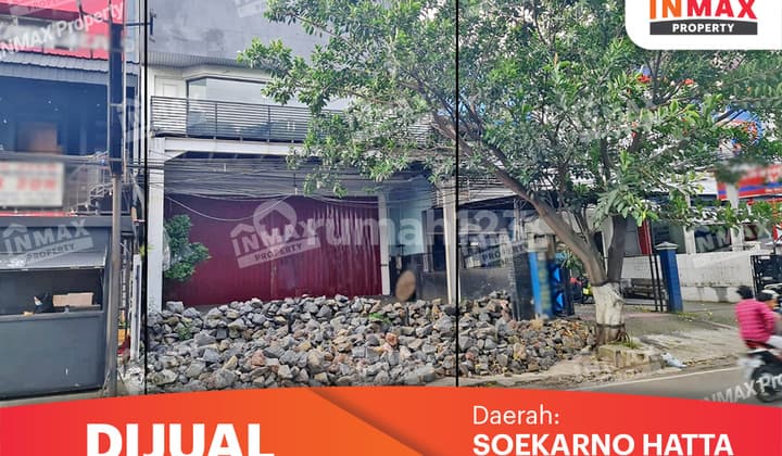 Ruang Usaha Di Jl. Soekarno Hatta MALANG, Dekat Kampus UB, Polinema
Lokasi Strategis :
Dekat Kampus UB
Pusat Komersil
Pusat Kuliner
Akses 2 Jalan Depan Belakang
Spesifikasi :
Luas Tanah : 2486m²
Luas Bangunan : 750m²
Tingkat : 2
Kamar Mandi : 2