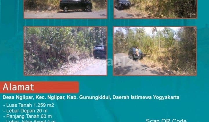 Tanah Murah Di Desa Nglipar, Kec. Nglipar, Kab. Gunungkidul, Daerah Istimewa Yogyakarta