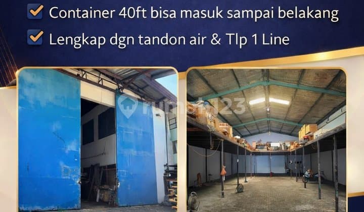 For Sale Ready-to-Use Warehouse in Margomulyo Permai Warehouse Complex, Surabaya
