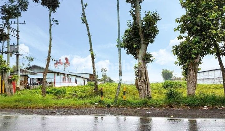 Tanah Luas 0 Jalan Raya Kebon Agung, Cocok untuk Usaha/Gudang..Trafic Ramai, Lingkungan Aman... Harga Nego Pemilik
