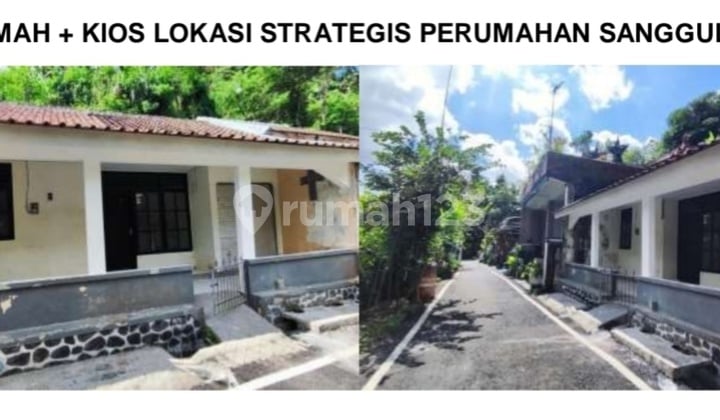 Rumah + Kios Siap Untuk Usaha Di Perum Sanggulan, Banjaranyar - Tabanan