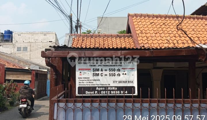 Rumah Murah Posisi Hook Di Jl. Masjid, Jatiwaringin-pondok Gede,bekasi