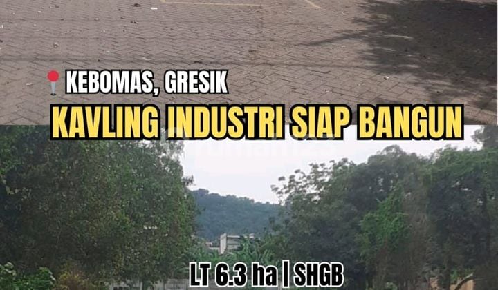 For Sale, Large Strategic Ex-Industrial Land in Kebomas Industrial Area, Gresik