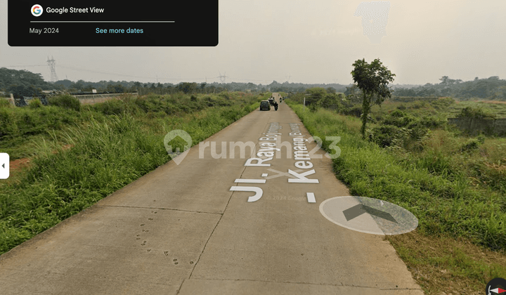 TANAH 3,3 HA MURAH DI TAJUR HALANG BOGOR, RENCANA AKAN ADA TOL COCOK UNTUK PERUMAHAN
