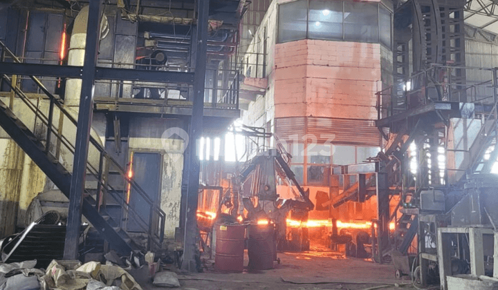 FOR SALE Former Iron Smelting Factory (Documents at Bank) Location in Tangerang