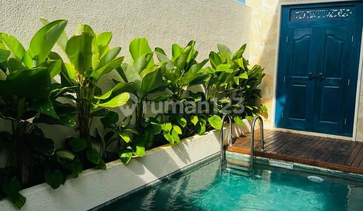 Villa Baru Dekat Ubud 2 Kamar Tidur dengan View Sawah dan Pool