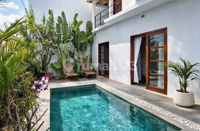 Villa Cantik 3 Kamar di Pererenan dengan Pemandangan Sawah