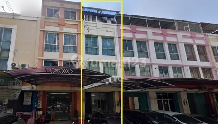 Dilelang, Ruko 4 Lantai di Komp. Ruko Mega Grosir, Jakarta Pusat