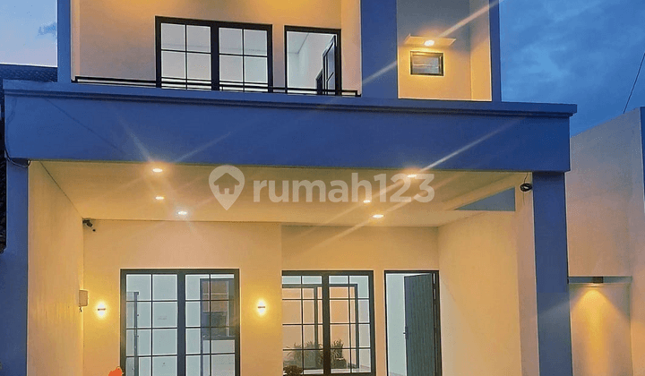 Rumah Baru Style Modern Tropis di Bintaro Tangsel Rn-17390