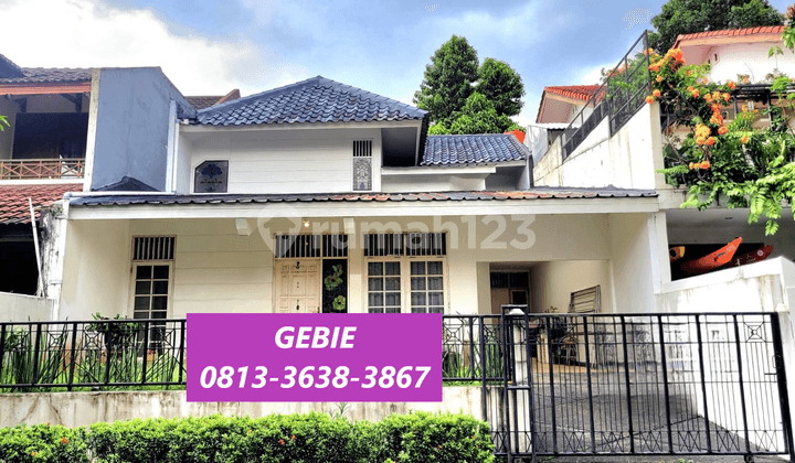 Dijual Rumah Asri 2 Lantai Ada Mini Garden di Rempoa Ciputat GB-17369