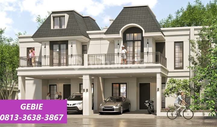 Jual Rumah BRAND NEW 2 Lantai American Style Harga Murah di Graha Raya AM-17190