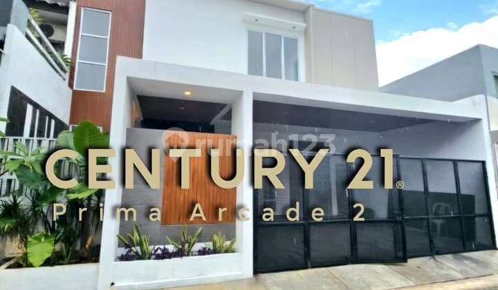 DIJUAL CEPAT Rumah Desain Unik 2 Lantai di Kucica Bintaro LR-14288