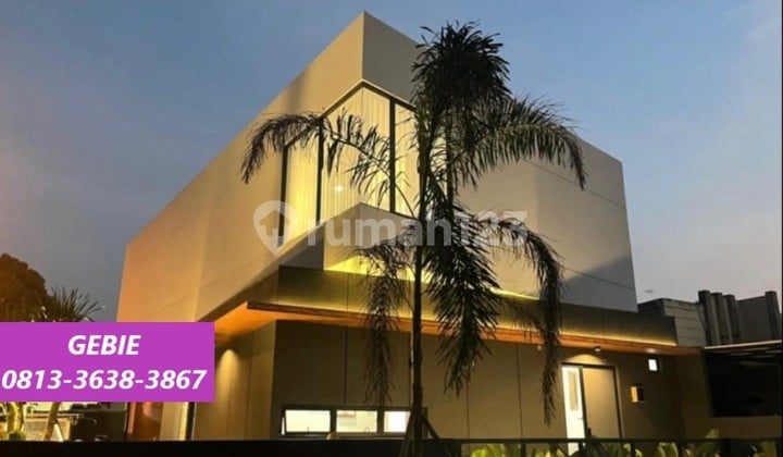 Dijual Rumah DESAIN TERBAIK FULLY FURNISHED di Cluster Kencana Loka BSD RN-17301