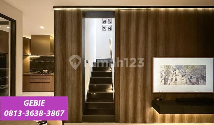 Rumah Desain Keren 3 Lantai Modern di Kebayoran Bintaro Jaya GB-15841