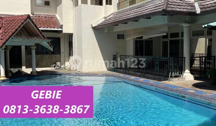 Rumah Mewah Plus Swimming Pool Harga nego di Sektor 1 Bintaro Jaya CW-16952
