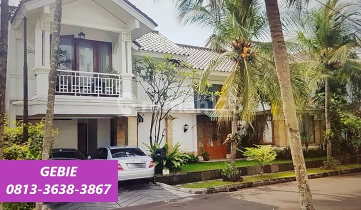 Rumah Asri Minimalis 5 Kamar Tidur di River Park Bintaro Sektor 8 GB-17085