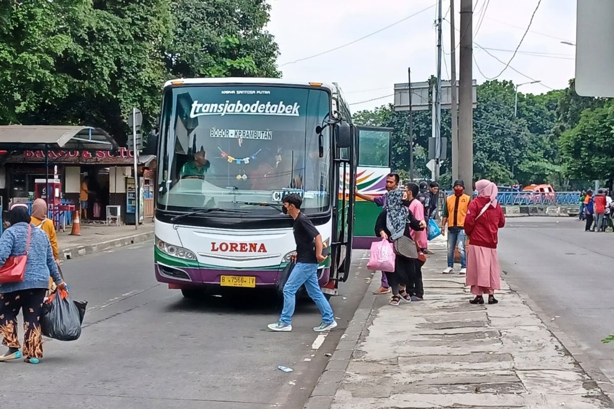 Bus di Terminal Kampung Rambutan.jpg