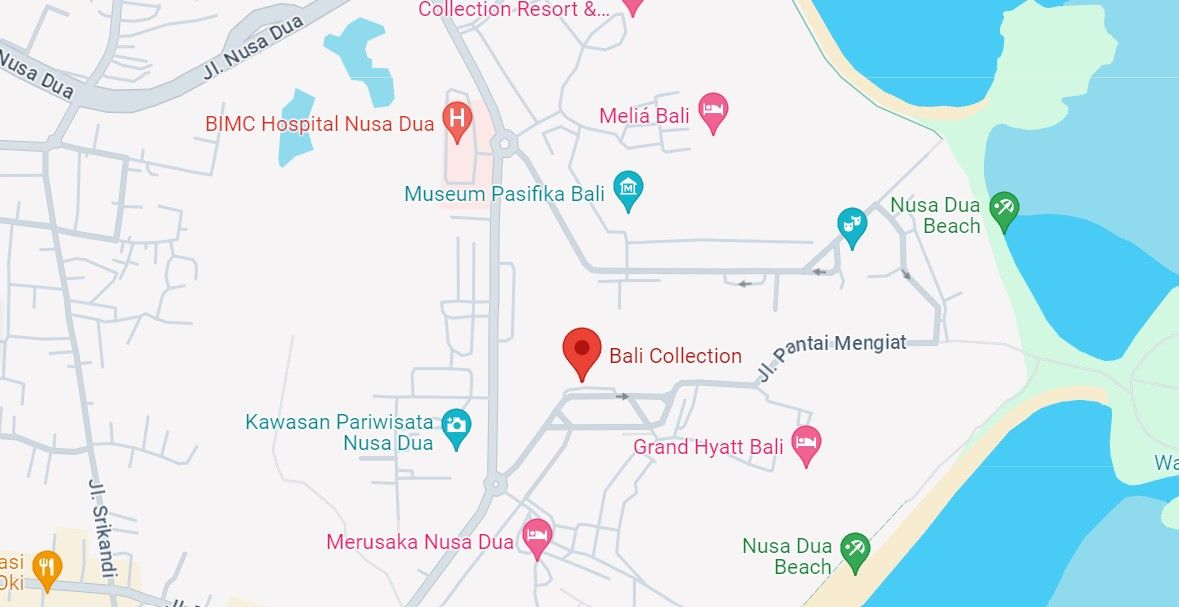 Peta lokasi Bali Collection.jpg
