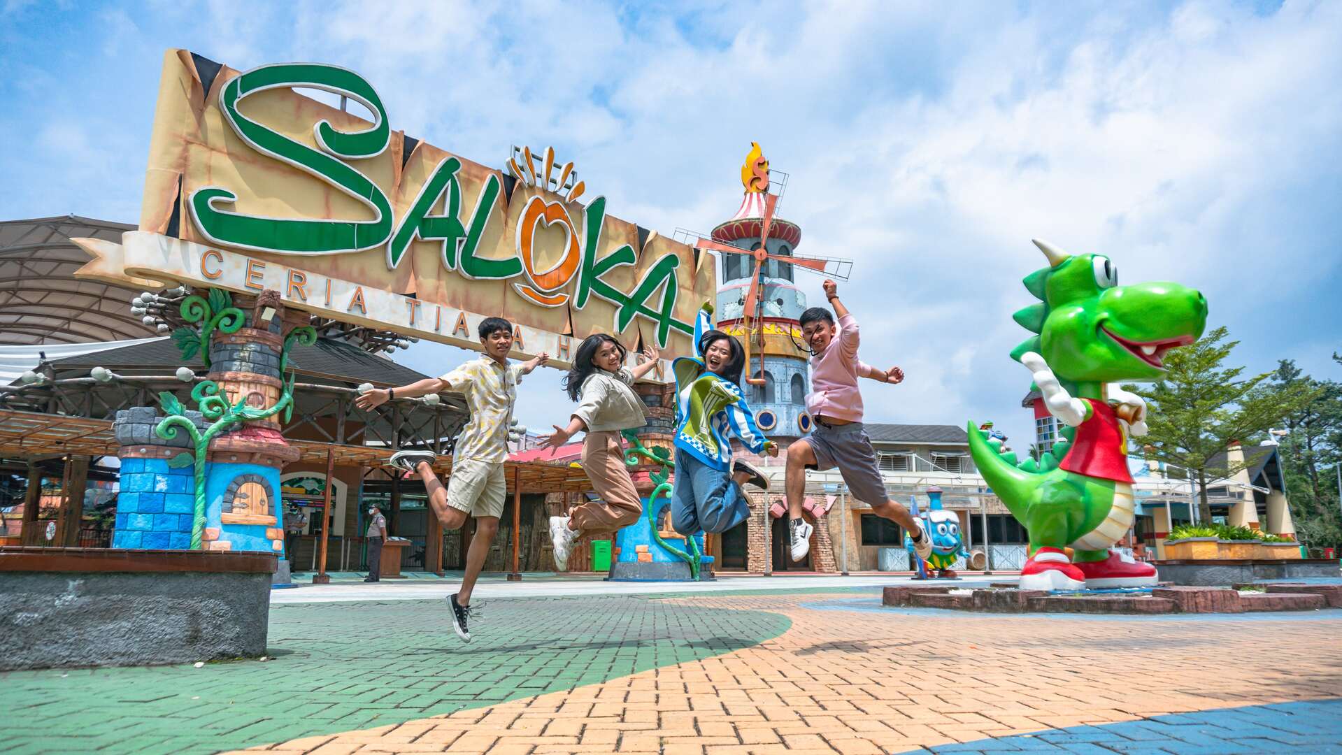 Saloka Theme Park, Wahana dan Harga Tiket 2023