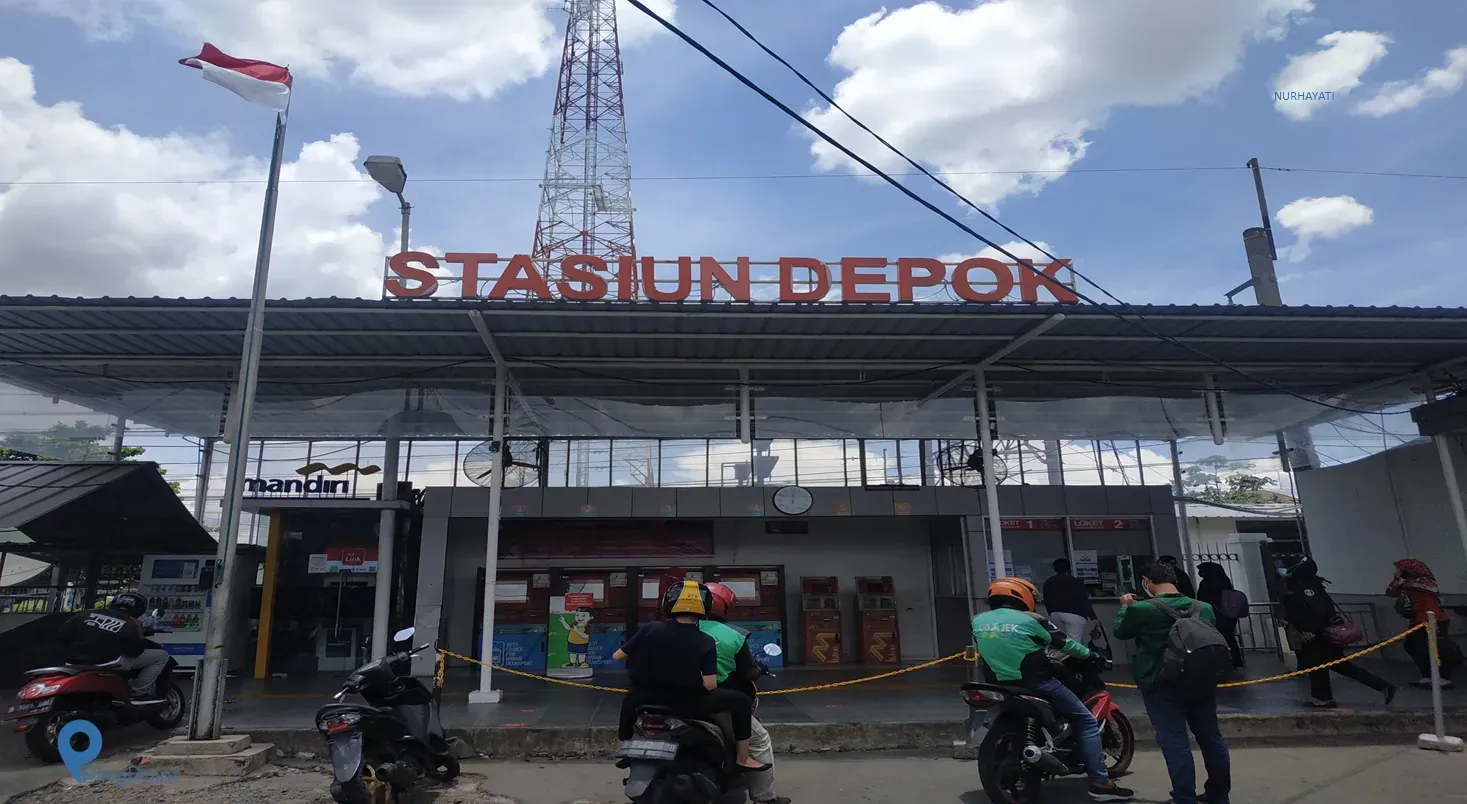 Mengenal Stasiun Depok Lama, Andalan Transportasi Warga Depok