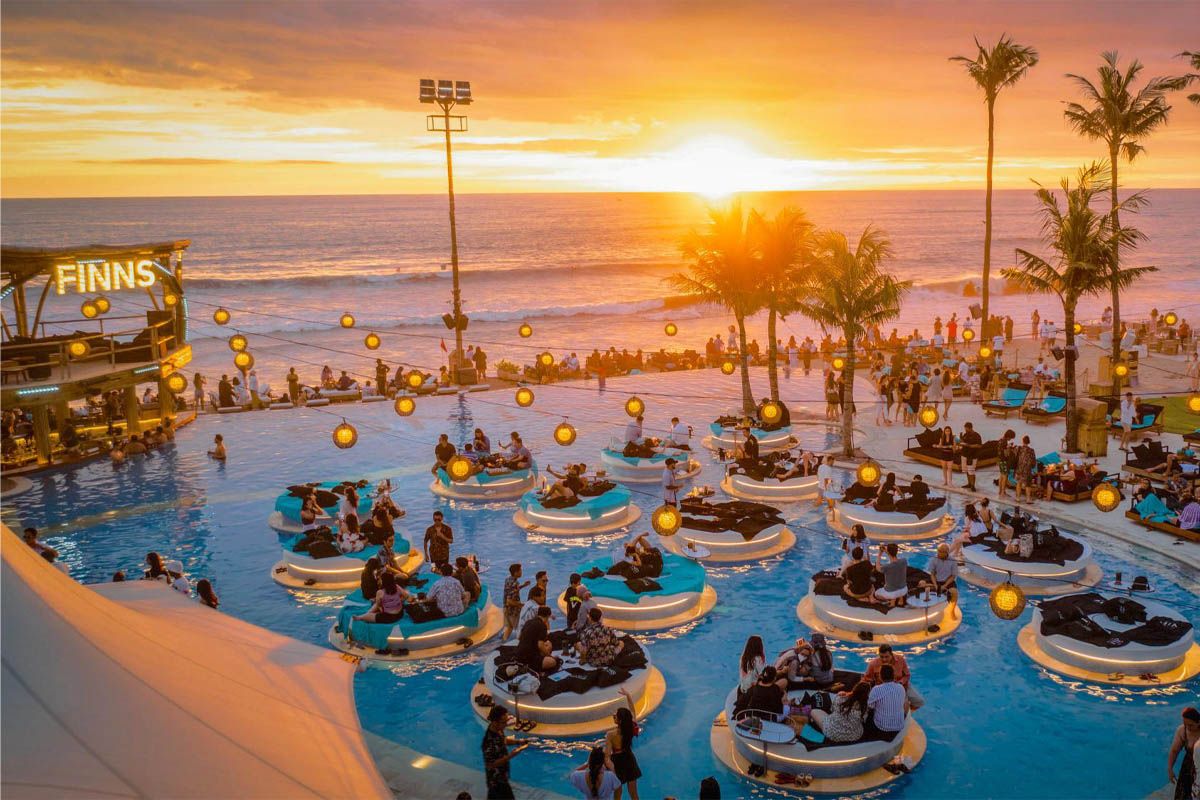 lokasi finns beach club bali