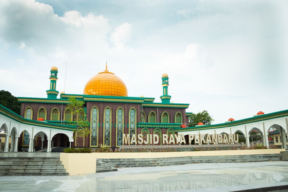 lokasi masjid raya pekanbaru