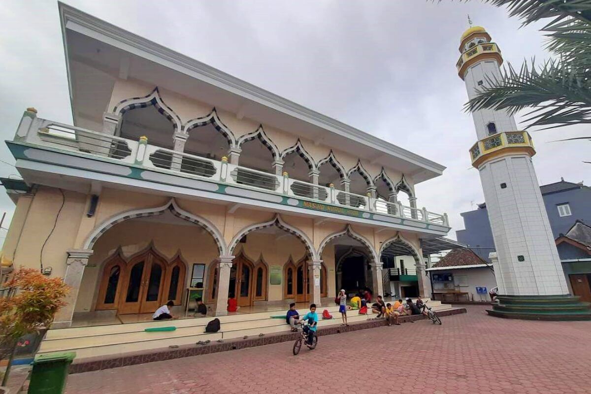 masjid nurul huda kampung gelgel