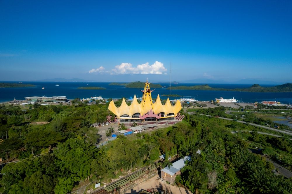 Menara Siger Lampung, Menyaksikan Indahnya Selat Sunda