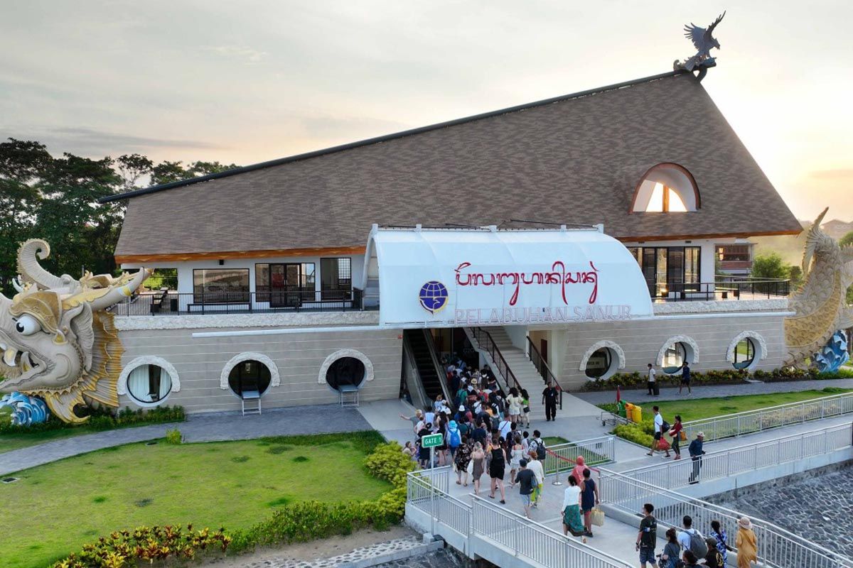 pelabuhan sanur yang baru