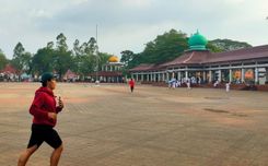 Alun-alun Serang, Tempat Rekreasi Favorit Akhir Pekan